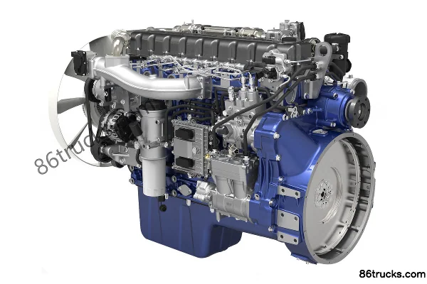 Weichai WP9H310E50 310 ch 8,8L China V moteur diesel Extérieur (3) | 86Trucks