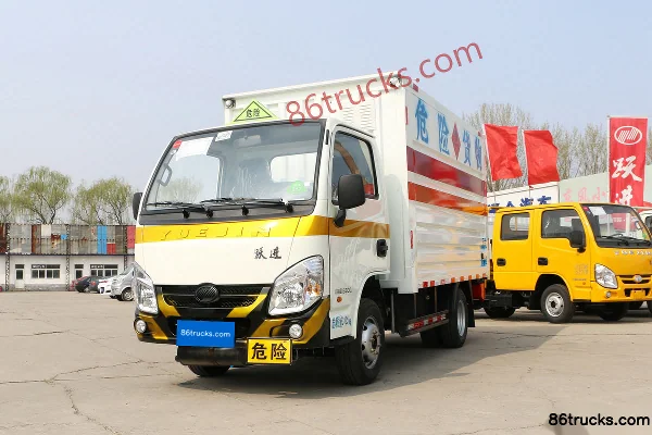 Yuejin Xiaofuxing S50Q 1.2L 87 ch 4X2(6 roues) camion de transport de bouteilles de gaz (marque Zhongyan) Extérieur (3) | 86Trucks