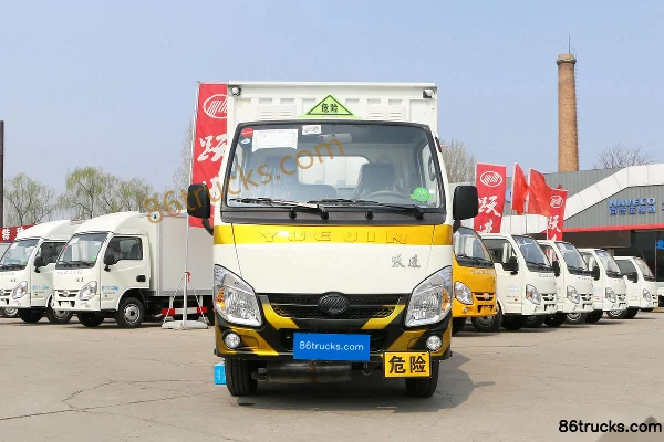 Yuejin Xiaofuxing S50Q 1.2L 87 ch 4X2(6 roues) camion de transport de bouteilles de gaz (marque Zhongyan) Extérieur (2) | 86Trucks