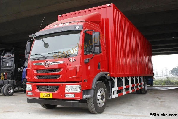 FAW Jiefang Qingdao Long V 160hp 4X2(6 wheels) 6.75m van truck Exterior (3) | 86Trucks