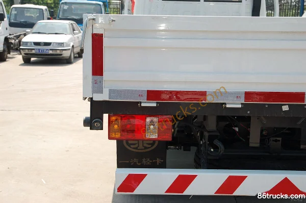 FAW Jiefang 109 ch 4X2(6 roues) 3,12 m camion plateau léger à cabine double Carrosserie (3) | 86Trucks