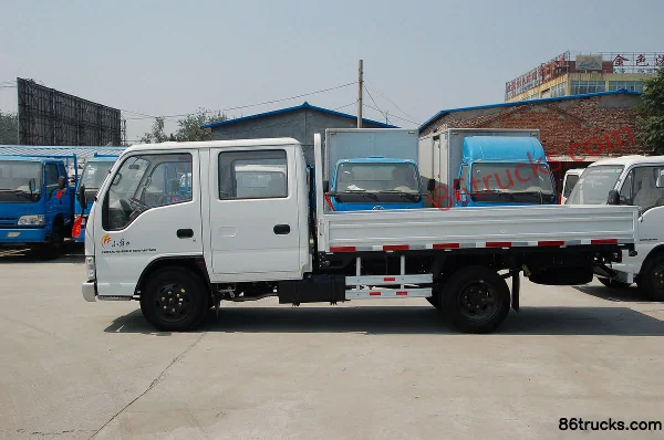 FAW Jiefang 109 ch 4X2(6 roues) 3,12 m camion plateau léger à cabine double Extérieur (3) | 86Trucks