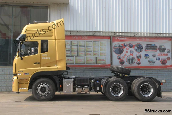 Dongfeng Commercial Vehicle Tianlong Heavy Truck Qihang Edition 480 hp 6X4(10 wheels) Tractor Truck Exterior (3) | 86Trucks