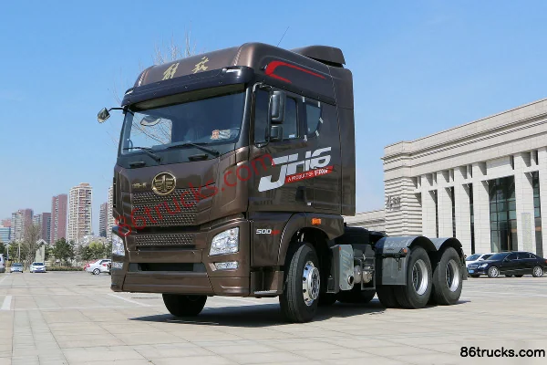 FAW Jiefang Qingdao JH6 poids lourd 500 ch 6X4(10 roues) tracteur routier Extérieur (3) | 86Trucks