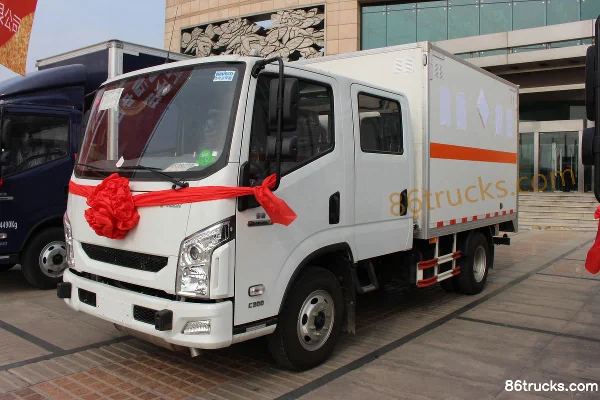 Yuejin Chaoyue C300 125 ch 4X2(6 roues) transport de matériel de démolition (marque Huanda) Extérieur (3) | 86Trucks