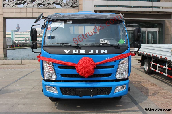 Yuejin Shangjun X500-33, 125 ch, 4X2(6 roues) , camion porteur à ridelles 4,18 m, cabine simple Extérieur (2) | 86Trucks