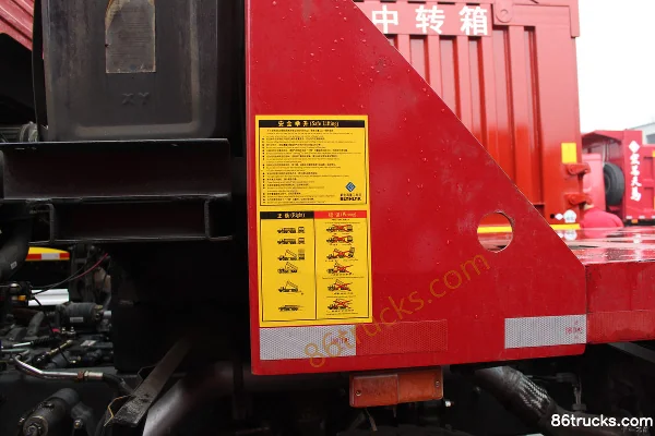 Sinotruk HOWO camion lourd 380 ch 8X4(12 roues) camion benne plateau Carrosserie (3) | 86Trucks