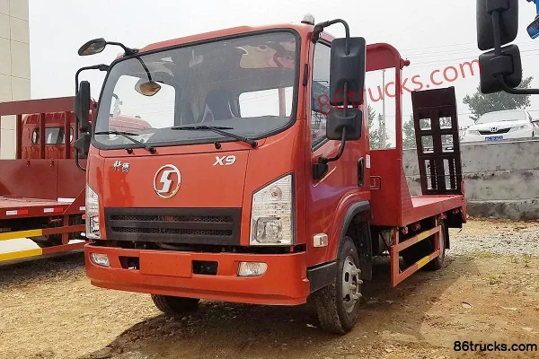 SHACMAN Commercial Vehicle Xuande X9 130 hp 4X2(6 wheels) Flatbed Truck Exterior (2) | 86Trucks