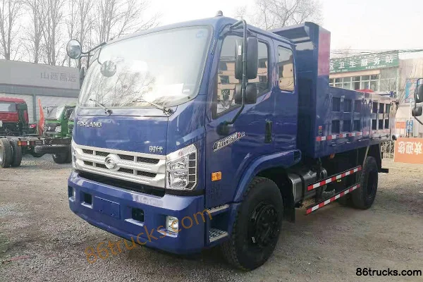 Foton Ruiwo E3 95 hp 4X2(6 wheels) 3.7m Dump Truck Exterior (2) | 86Trucks