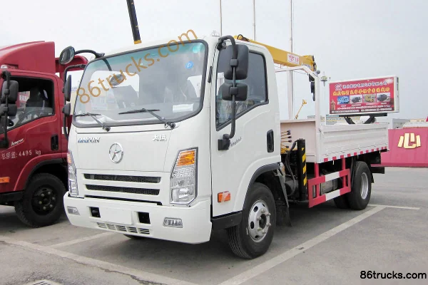 Dayun Aopuli 129hp 4X2(6 wheels) Truck-mounted Crane Exterior