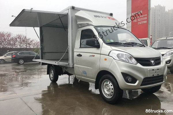 Foton Xiangling V1 1.3L 87hp 4X2(6 wheels) Gasoline 2.8m Single Row Wing Opening Box Mini Truck Exterior (2) | 86Trucks