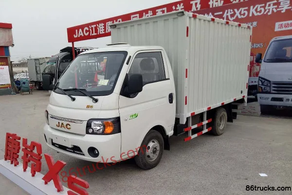JAC Kangling X5 1.3L 87 hp 4X2(6 wheels) 3.1m Single Row Van Mini Truck (China V) Exterior (2) | 86Trucks