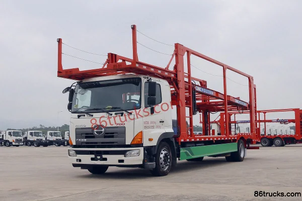 GAC HINO 700 Series Heavy Truck 265 hp 4X2(6 wheels) Car Carrier Chassis (Flat Roof) Exterior (3) | 86Trucks