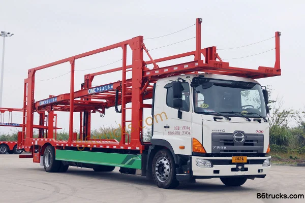 GAC HINO 700 Series Heavy Truck 265 hp 4X2(6 wheels) Car Carrier Chassis (Flat Roof) Exterior