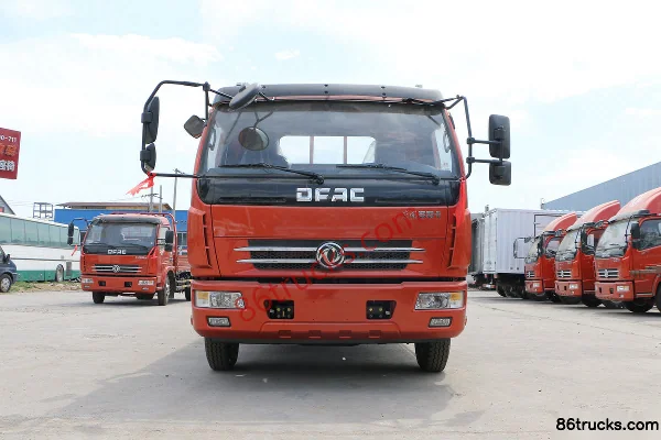 Dongfeng Duolika D7 156hp 4X2(6 wheels) 5.15m single-row flatbed light truck Exterior (2) | 86Trucks