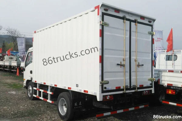 Yuejin Shangjun X100-28 102hp 4X2(6 wheels) 3.635m Single Row Van Light Truck Exterior (3) | 86Trucks