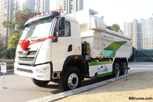 XCMG Qilong Heavy Truck 336hp 6X4(10 wheels) 5.6m Dump Truck Exterior (2) | 86Trucks