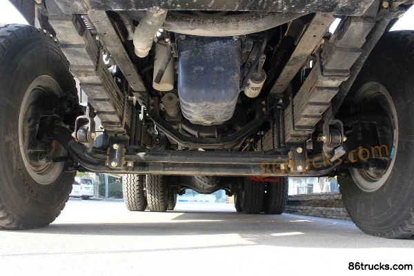 XCMG Qilong Heavy Truck 336hp 6X4(10 wheels) 5.6m Dump Truck Chassis (2) | 86Trucks