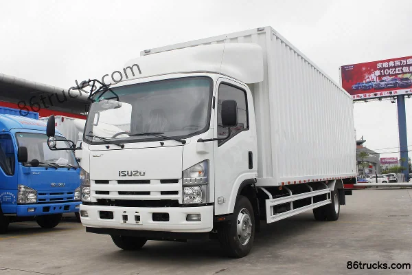 Qingling Isuzu 700P Series Medium Truck 190 hp 4X2(6 wheels) 7.012m Single Row Van Cargo Truck (5-speed) Exterior (3) | 86Trucks