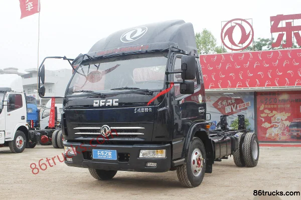 Dongfeng Duolika D6 130hp 4X2(6 wheels) 4.17m single-row van light truck chassis Exterior (3) | 86Trucks