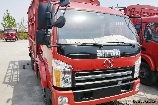 Sanhuan Shitong 1059 Fuxingka 130hp 4X2(6 wheels) 3.8m stake truck light truck Exterior (2) | 86Trucks