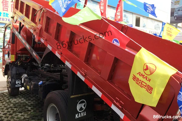Kama Kaijie 116 hp 4X2(6 wheels) 4.2m Dump Truck Exterior (3) | 86Trucks