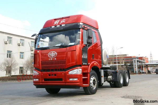 FAW Jiefang New J6P Heavy Truck 375 hp 6X4(10 wheels) LNG Tractor Truck Exterior (3) | 86Trucks