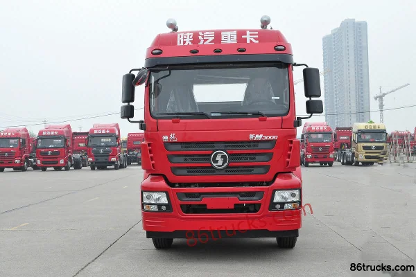 SHACMAN Cummins Delong New M3000 Lightweight Version 345 hp 6X2(8 wheels) Tractor Truck Exterior (2) | 86Trucks