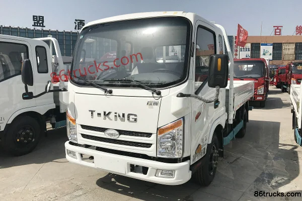 Tangjun Ouling T1 Series 95 hp 4X2(6 roues) 3.37m Semi-panel Van Light Truck Extérieur (2) | 86Trucks