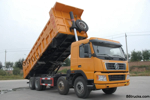 Dayun N8C heavy truck heavy-duty 400hp 8X4(12 wheels) 8.6m dump truck Exterior (3) | 86Trucks