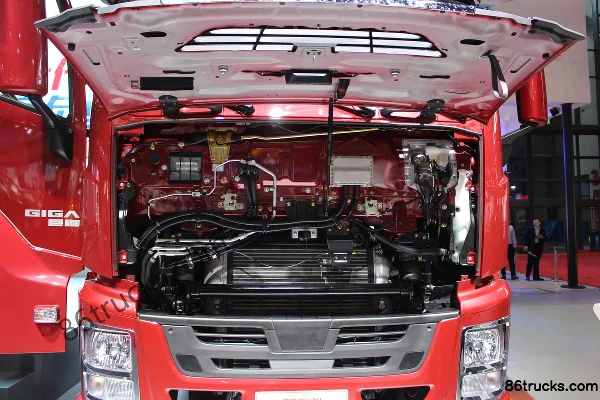 Isuzu Giga 460 hp 6X4(10 wheels) tractor truck Chassis (1) | 86Trucks