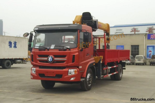 Sinotruk Wangpai W5D 4X2(6 roues) 180 ch camion grue Extérieur (2) | 86Trucks