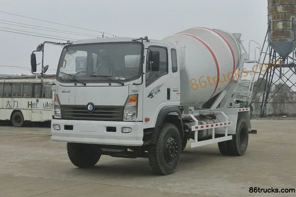 Sinotruk Sinotruk Wangpai 7 series light truck concrete mixer truck