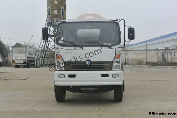 Sinotruk Wangpai 7 Series 150 hp 4X2(6 wheels) 3.35 m³ concrete mixer truck Exterior (2) | 86Trucks
