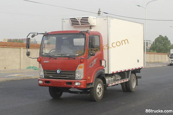 Sinotruk Wangpai 7 Series 115 hp 4X2(6 wheels) 4.1m refrigerated truck Exterior (3) | 86Trucks