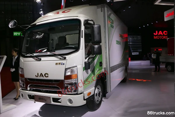 JAC Shuailing i5 6,5 T camion léger fourgon électrique pur 4,12 m cabine simple 82,944 kWh 4X2(6 roues) Extérieur (3) | 86Trucks