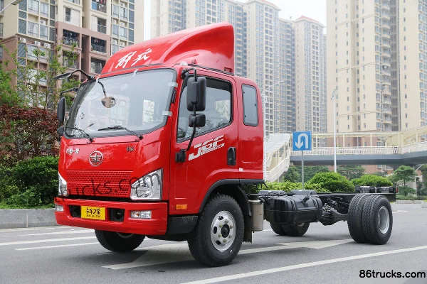 FAW Jiefang J6F Wide Body 190 hp 4X2(6 wheels) 5.4 m semi-sleeper van light truck (China VI) Exterior (3) | 86Trucks