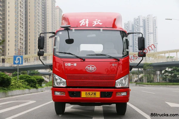 FAW Jiefang J6F Wide Body 190 hp 4X2(6 wheels) 5.4 m semi-sleeper van light truck (China VI) Exterior (2) | 86Trucks