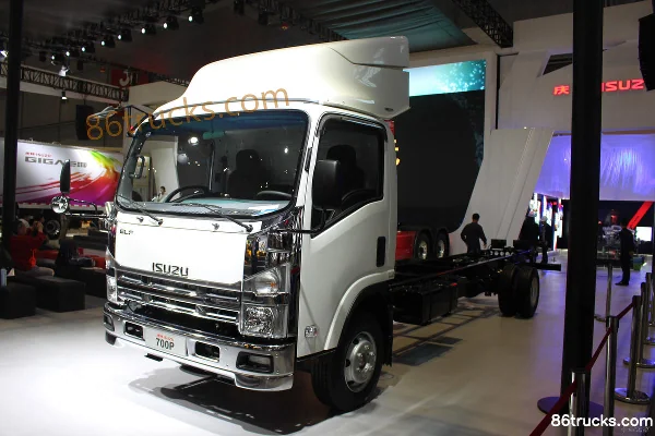 Isuzu 700P série camion porteur 190 ch 4X2(6 roues) châssis 7 m cabine simple Extérieur (3) | 86Trucks