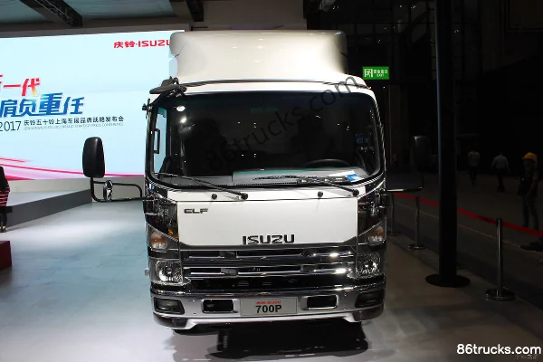 Isuzu 700P série camion porteur 190 ch 4X2(6 roues) châssis 7 m cabine simple Extérieur (2) | 86Trucks