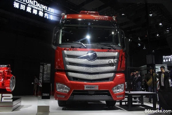 Foton Auman EST-A 6 Series Heavy Truck Northern Edition 430hp 6X4(10 wheels) Tractor Truck Exterior