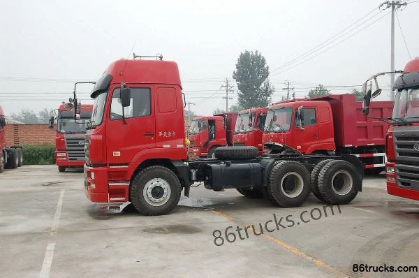 Hualing Heavy Truck 350hp 6X4(10 wheels) Tractor Truck Exterior (3) | 86Trucks