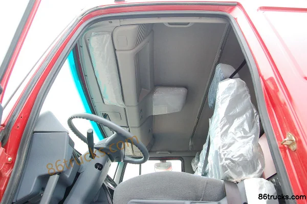 Hualing camion lourd 336 ch 6X4(10 roues) camion benne 5,6 m (toit plat couchette) Cabine (2) | 86Trucks