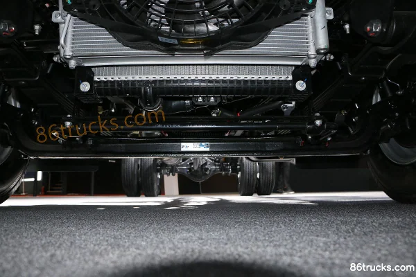 Hyundai Commercial Vehicle Shengtu H1 129hp 4X2(6 wheels) 4.17m Single Row Flatbed Light Truck Chassis (2) | 86Trucks