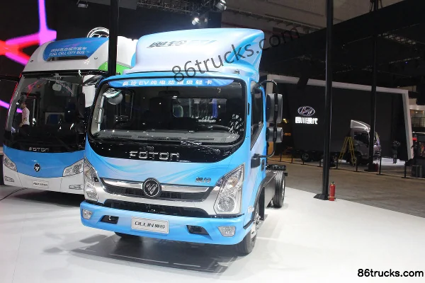 Foton Aoling EV 4,5T châssis camion léger électrique pur cabine simple 4X2(6 roues) Extérieur (3) | 86Trucks
