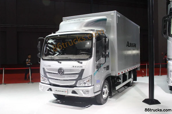 Foton Aumark S1 series 131 hp 4X2(6 wheels) 4.14m single-row van light truck Exterior (3) | 86Trucks