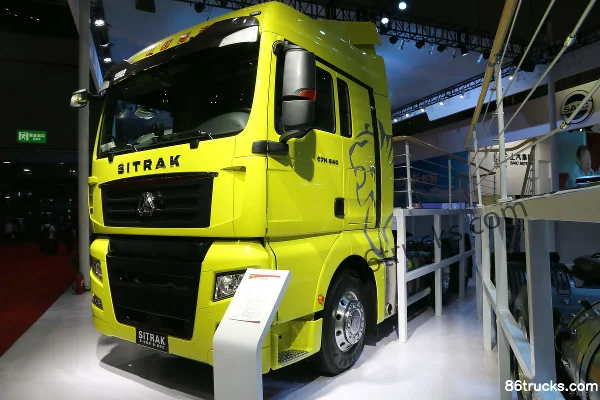 Sinotruk Sitrak C7H heavy truck 540 hp 6X4(10 wheels) automatic tractor truck (AMT) Exterior (3) | 86Trucks