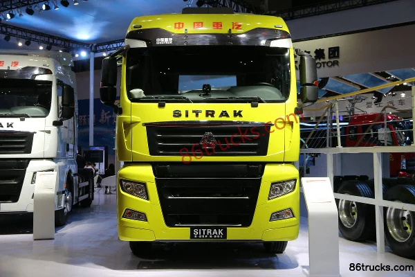 Sinotruk Sitrak C7H heavy truck 540 hp 6X4(10 wheels) automatic tractor truck (AMT) Exterior (2) | 86Trucks
