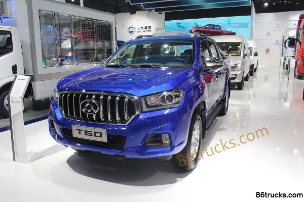 SAIC MAXUS T60 Flagship 2.8T Diesel 150 hp 4WD High Chassis Small Double Cab Pickup (6AT) (4) | 86Trucks