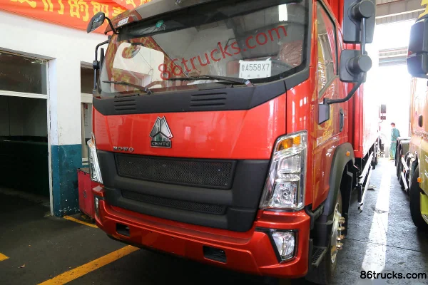 Sinotruk HOWO G5X camion moyen 210 ch 4X2(6 roues) 6,75 m camion porteur fourgon Extérieur (3) | 86Trucks